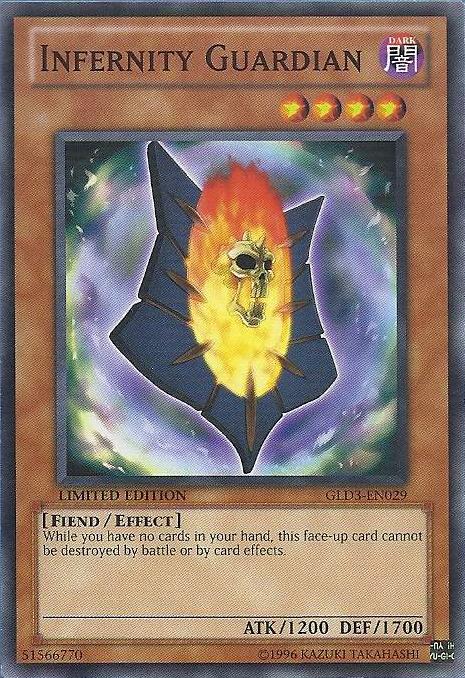 Infernity Guardian [GLD3-EN029] Common Yu-Gi-Oh!