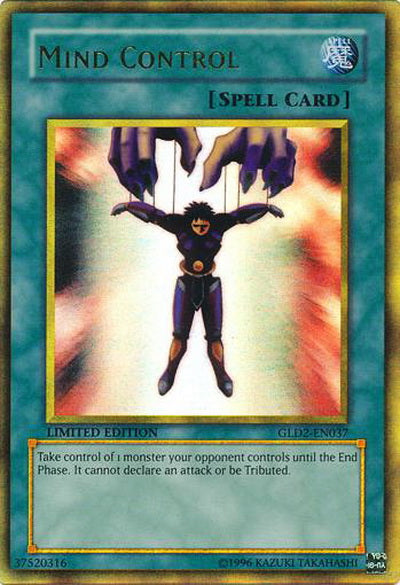 Mind Control [GLD2-EN037] Ultra Rare Yu-Gi-Oh!