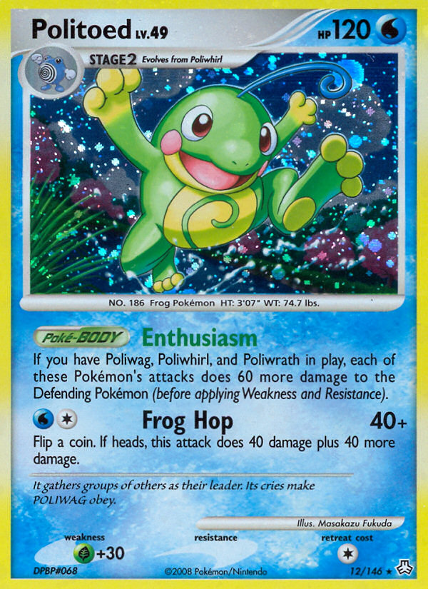 Politoed (12/146) [Diamond & Pearl: Legends Awakened] Pokémon