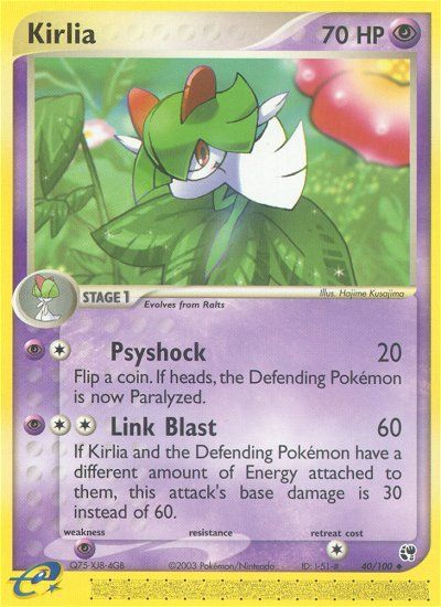 Kirlia (40/100) [EX: Sandstorm] Pokémon