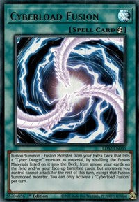 Cyberload Fusion [LDS2-EN035] Ultra Rare Yu-Gi-Oh!