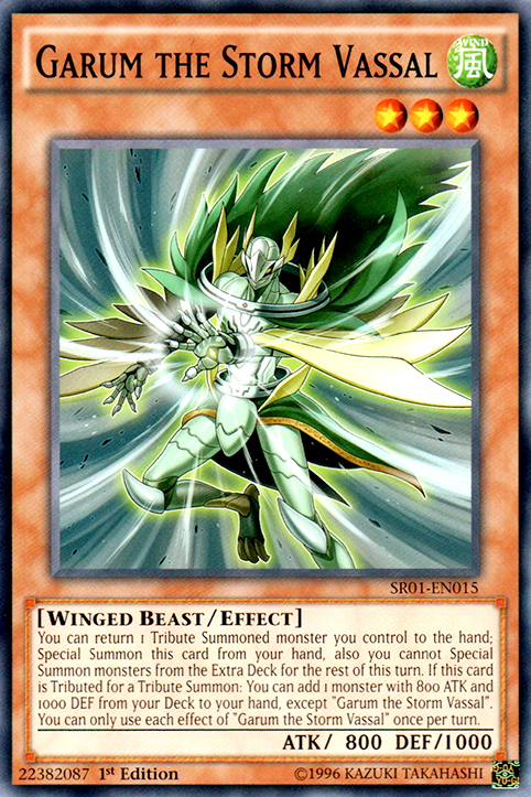 Garum the Storm Vassal [SR01-EN015] Common Yu-Gi-Oh!