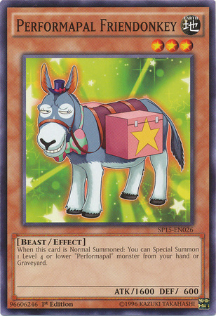 Performapal Friendonkey [SP15-EN026] Common Yu-Gi-Oh!