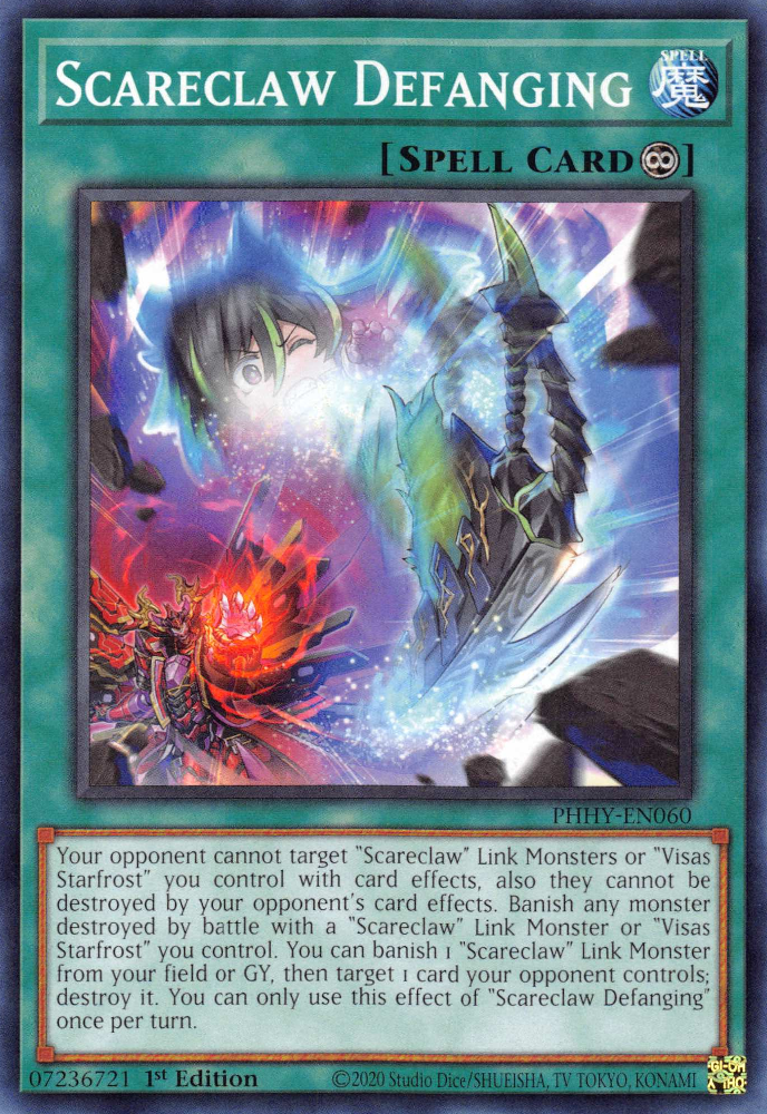 Scareclaw Defanging [PHHY-EN060] Common Yu-Gi-Oh!