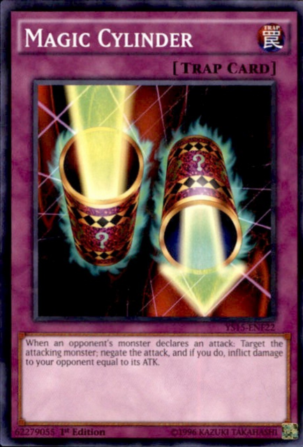 Magic Cylinder [YS15-ENF22] Shatterfoil Rare Yu-Gi-Oh!