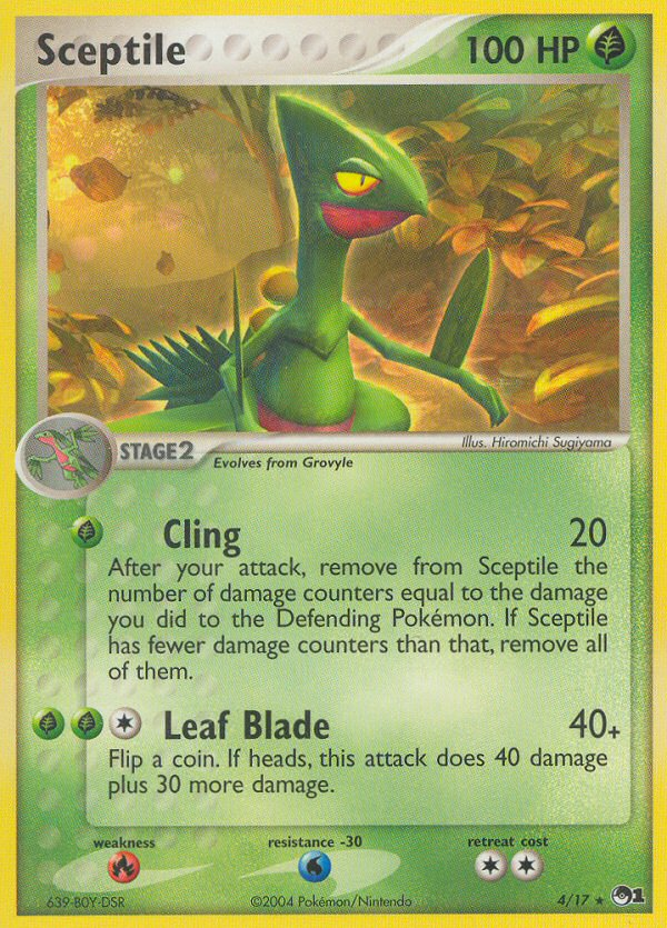 Sceptile (4/17) [POP Series 1] Pokémon
