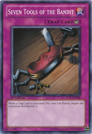 Seven Tools of the Bandit [YS11-EN035] Common Yu-Gi-Oh!