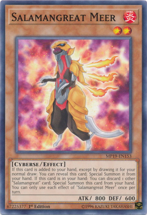 Salamangreat Meer [MP19-EN153] Common Yu-Gi-Oh!