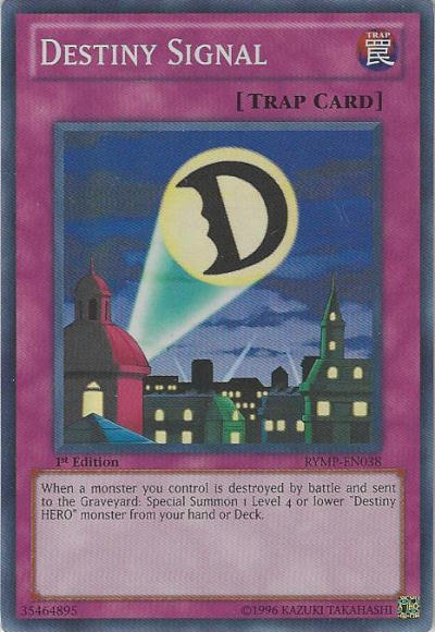 Destiny Signal [RYMP-EN038] Super Rare Yu-Gi-Oh!