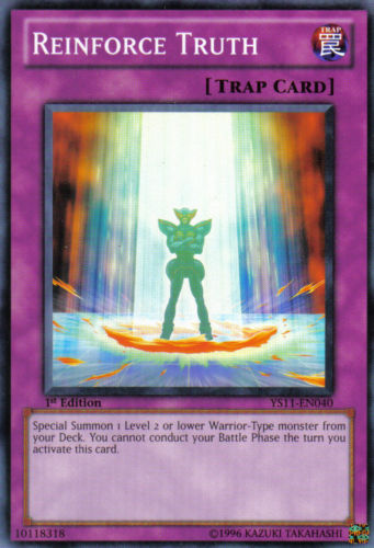 Reinforce Truth [YS11-EN040] Common Yu-Gi-Oh!