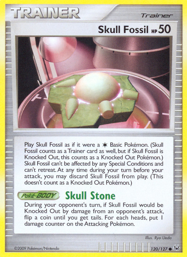Skull Fossil (120/127) [Platinum: Base Set] Pokémon