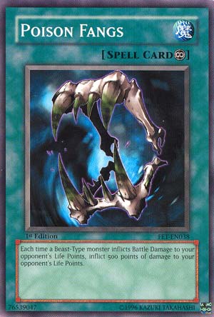 Poison Fangs [FET-EN038] Common Yu-Gi-Oh!