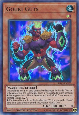 Gouki Guts [IGAS-ENSE3] Super Rare Yu-Gi-Oh!