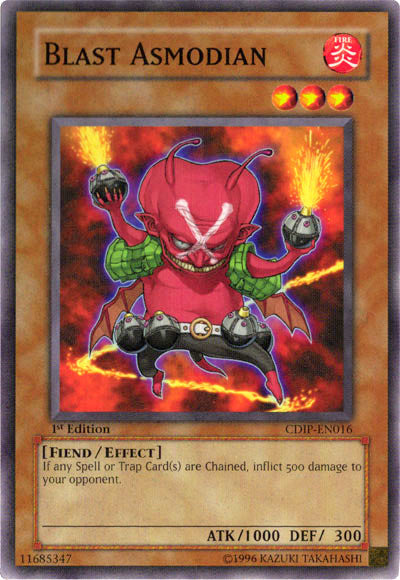 Blast Asmodian [CDIP-EN016] Common Yu-Gi-Oh!