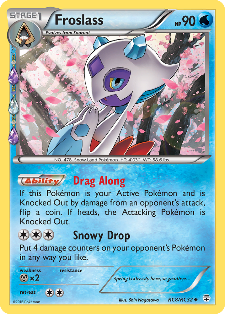 Froslass (RC8/RC32) [XY: Generations] Pokémon