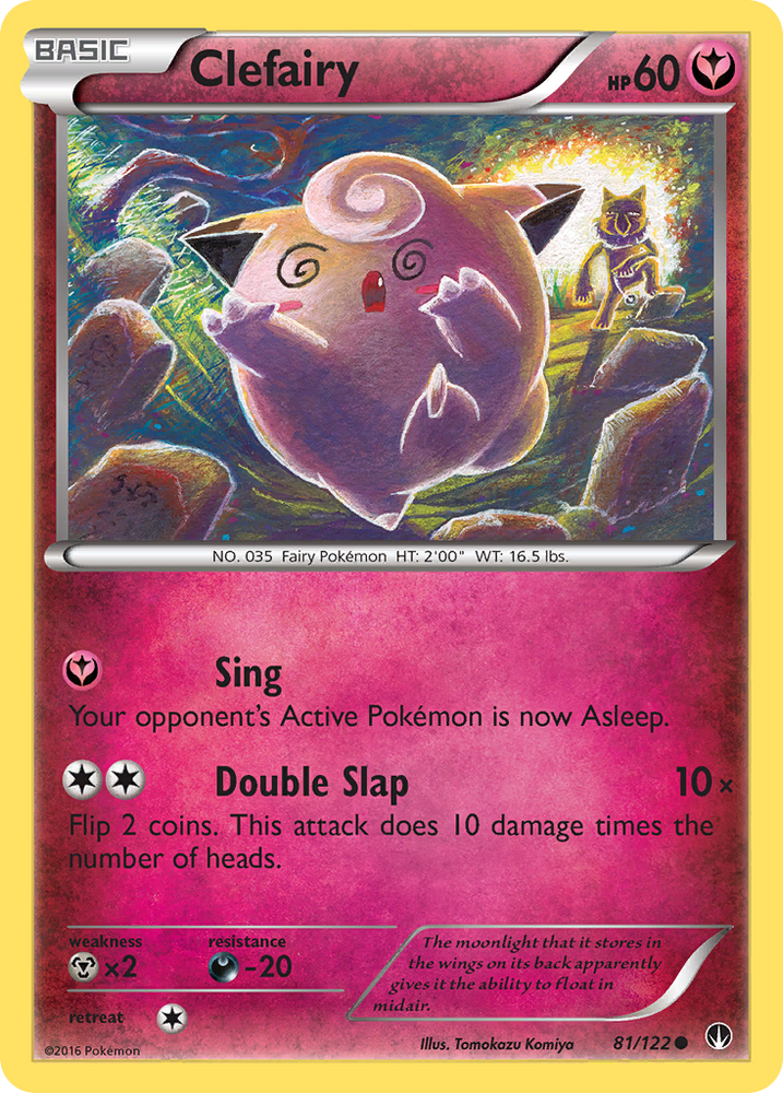 Clefairy (81/122) [XY: BREAKpoint] Pokémon