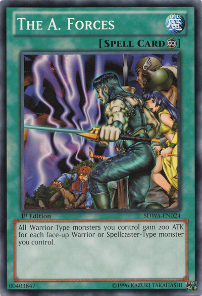 The A. Forces [SDWA-EN024] Common Yu-Gi-Oh!