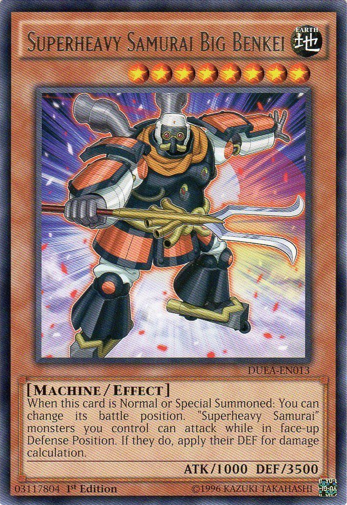 Superheavy Samurai Big Benkei [DUEA-EN013] Rare Yu-Gi-Oh!