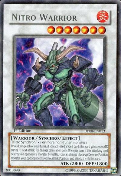 Nitro Warrior [DP08-EN013] Rare Yu-Gi-Oh!