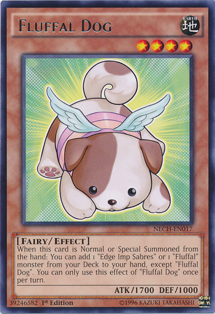 Fluffal Dog [NECH-EN017] Rare Yu-Gi-Oh!