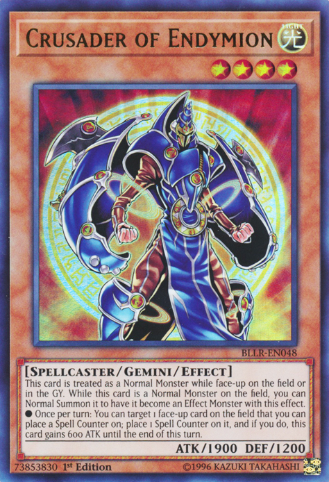 Crusader of Endymion [BLLR-EN048] Ultra Rare Yu-Gi-Oh!