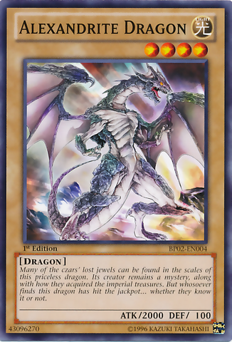 Alexandrite Dragon [BP02-EN004] Mosaic Rare Yu-Gi-Oh!