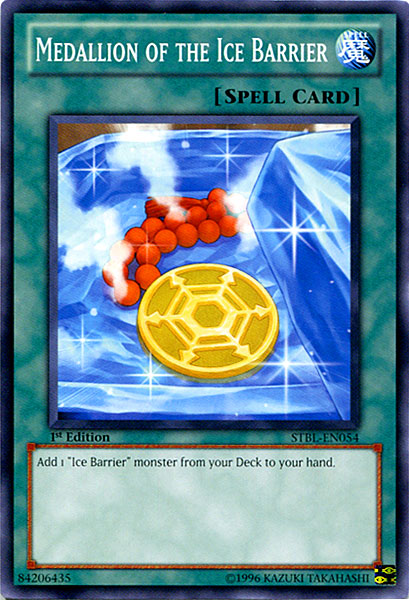Medallion of the Ice Barrier [STBL-EN054] Common Yu-Gi-Oh!