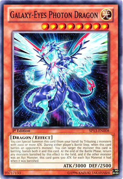 Galaxy-Eyes Photon Dragon [SP13-EN008] Common Yu-Gi-Oh!