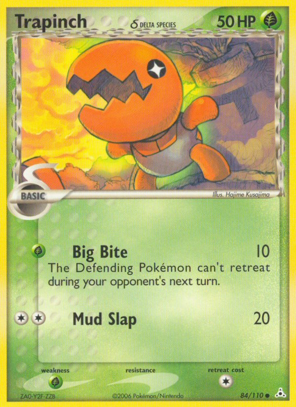 Trapinch (84/110) (Delta Species) [EX: Holon Phantoms] Pokémon