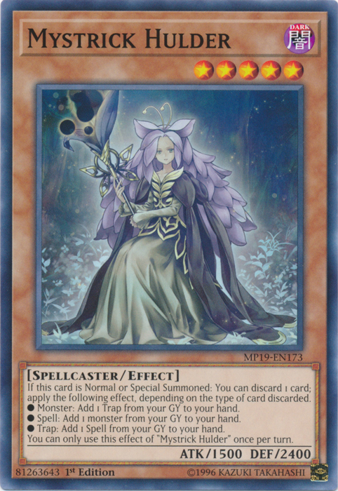 Mystrick Hulder [MP19-EN173] Common Yu-Gi-Oh!
