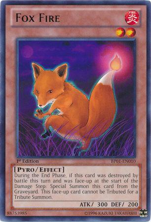 Fox Fire [BP01-EN010] Rare Yu-Gi-Oh!