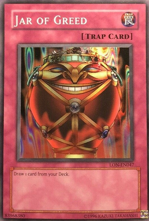 Jar of Greed [LON-EN047] Super Rare Yu-Gi-Oh!