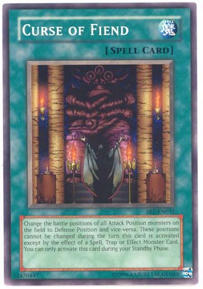 Curse of Fiend [SRL-032] Common Yu-Gi-Oh!