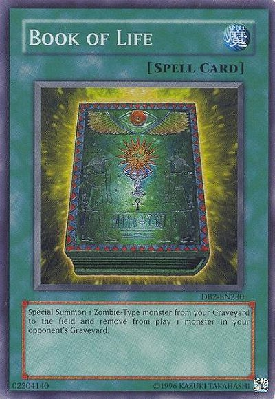 Book of Life [DB2-EN230] Super Rare Yu-Gi-Oh!