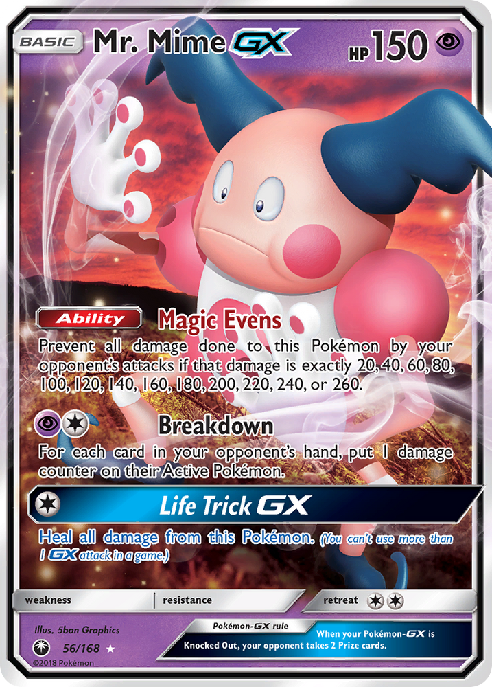 Mr. Mime GX (56/168) [Sun & Moon: Celestial Storm] Pokémon