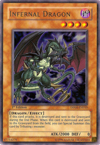 Infernal Dragon [DP04-EN010] Ultra Rare Yu-Gi-Oh!