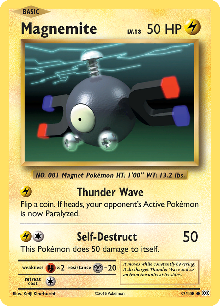 Magnemite (37/108) [XY: Evolutions] Pokémon