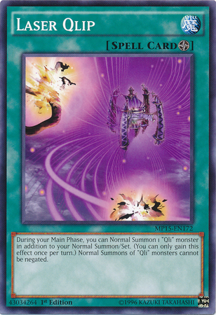 Laser Qlip [MP15-EN172] Common Yu-Gi-Oh!