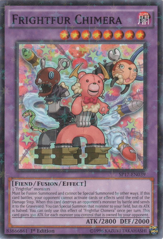 Frightfur Chimera [SP17-EN039] Starfoil Rare Yu-Gi-Oh!