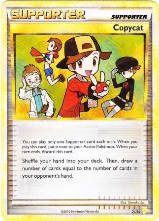 Copycat (21/30) [HeartGold & SoulSilver: Trainer Kit - Raichu] Pokémon
