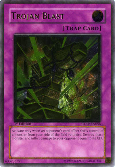 Trojan Blast [CDIP-EN056] Ultimate Rare Yu-Gi-Oh!