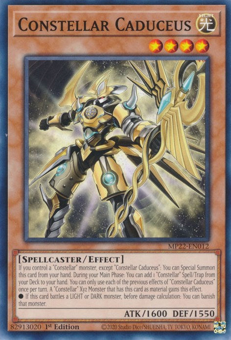 Constellar Caduceus [MP22-EN012] Common Yu-Gi-Oh!