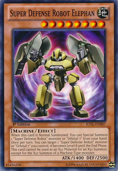 Super Defense Robot Elephan [JOTL-EN007] Common Yu-Gi-Oh!