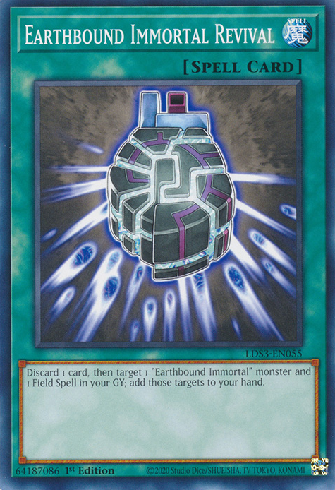 Earthbound Immortal Revival [LDS3-EN055] Common Yu-Gi-Oh!