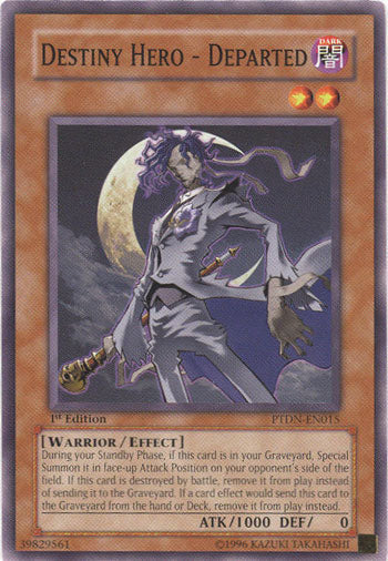 Destiny Hero - Departed [PTDN-EN015] Common Yu-Gi-Oh!