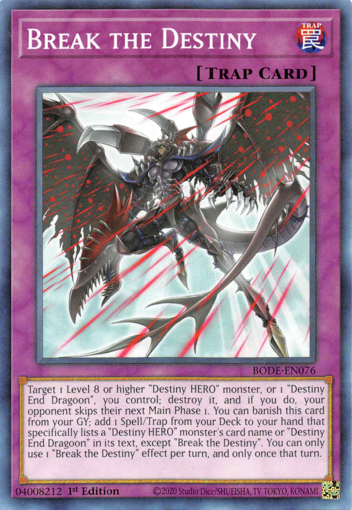 Break the Destiny [BODE-EN076] Common Yu-Gi-Oh!