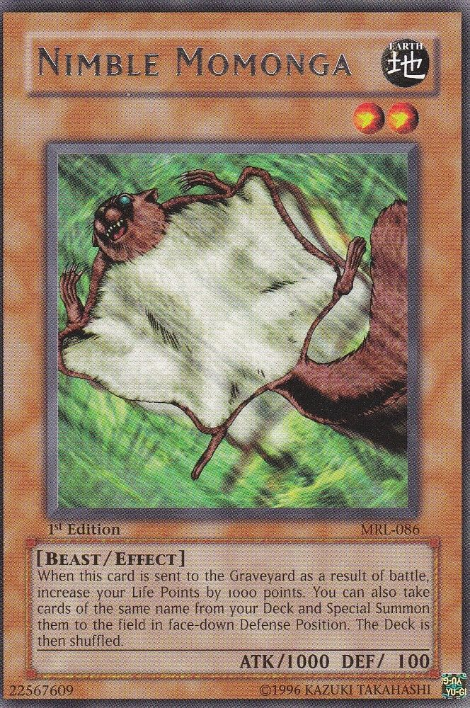 Nimble Momonga [MRL-086] Rare Yu-Gi-Oh!