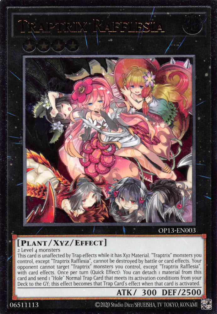 Traptrix Rafflesia [OP13-EN003] Ultimate Rare Yu-Gi-Oh!