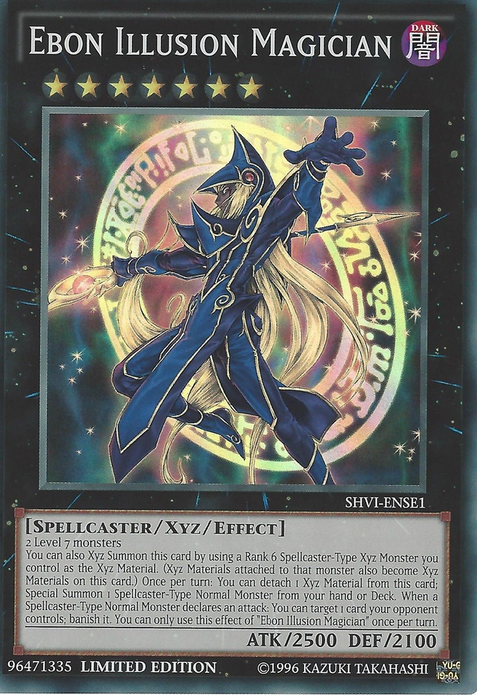 Ebon Illusion Magician [SHVI-ENSE1] Super Rare Yu-Gi-Oh!