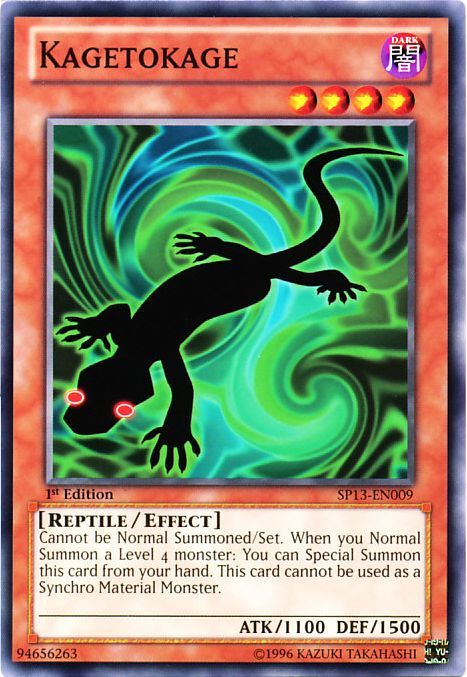 Kagetokage [SP13-EN009] Common Yu-Gi-Oh!